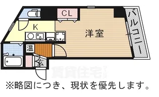 1Kの間取り画像