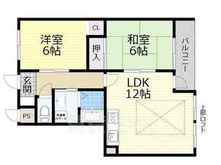 サニーハイツ【3階】の間取り