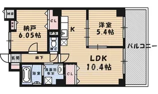 メゾン グラース京都十条【2階】の間取り