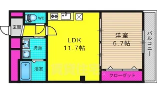 アネックス久我の杜 五番館【1階】の間取り