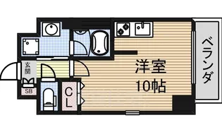 プロシード大須【3階】の間取り