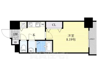 Luxe茨木【7階】の間取り