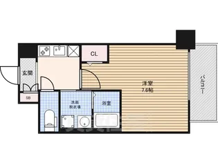 パルティール新栄【5階】の間取り