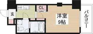 セレニテ新大阪弐番館【5階】の間取り