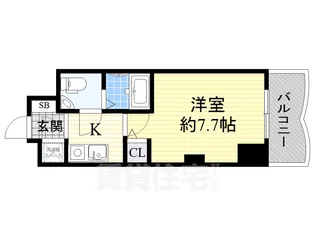 セレニテ新大阪弐番館【14階】の間取り