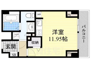 ミュプレ矢場町【13階】の間取り