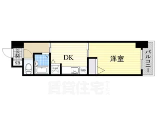 ノルデンハイム東三国【2階】の間取り