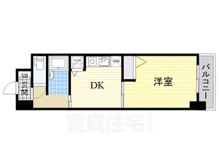 ノルデンハイム東三国【9階】の間取り