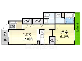 大阪府和泉市葛の葉町1丁目【アパート】の間取り
