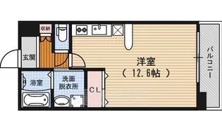 ファインエレガンスビル【2階】の間取り