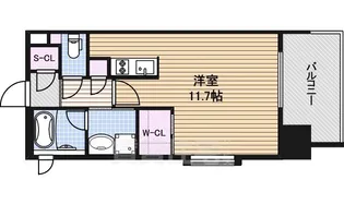 アデグランツ大須【9階】の間取り