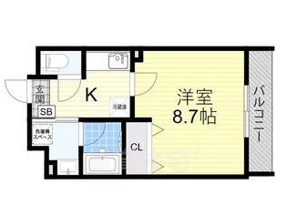 ハーモニー2【1階】の間取り