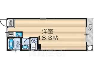 コーポレックス【4階】の間取り