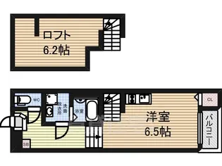FLOURISH CLUB【1階】の間取り