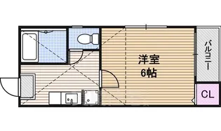 TYK名駅南【2階】の間取り