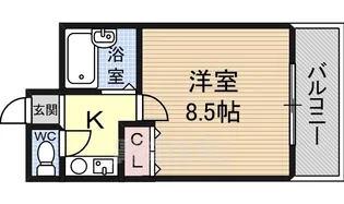 エターナルスライヴ【306号室】の間取り