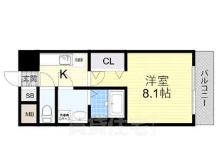 ES-Grande大阪City Avenue【3階】の間取り