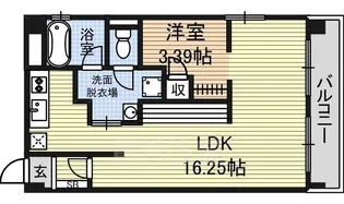 三鈴ノール【6階】の間取り