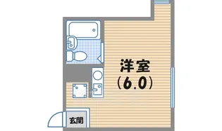 レジデンシア甲東園【3階】の間取り