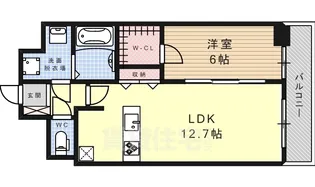 プレサンス栄ライズ【10階】の間取り
