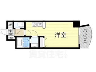 ノルデンタワー新大阪【6階】の間取り