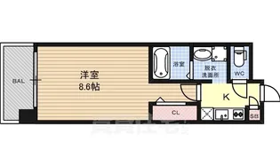 パルティール浅間町【6階】の間取り