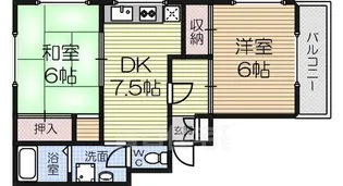 メゾンドールサン2【201号室】の間取り