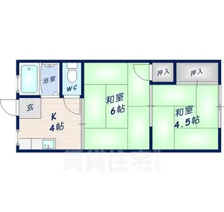 パナハイツ大宮【2階】の間取り