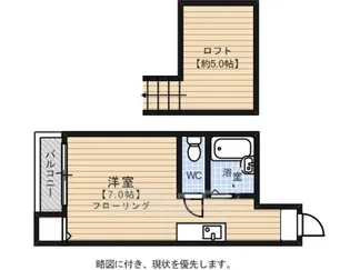 キングスロード【2階】の間取り