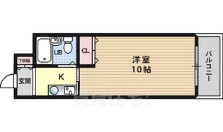 パークサイド塚本【112号室】の間取り