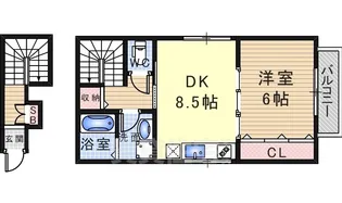 エストセルバ瑞穂【2階】の間取り