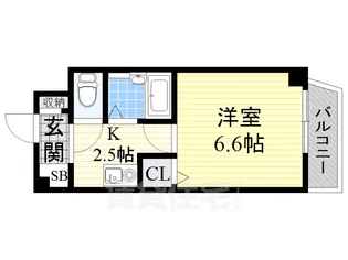 フォレストハイツ【301号室】の間取り