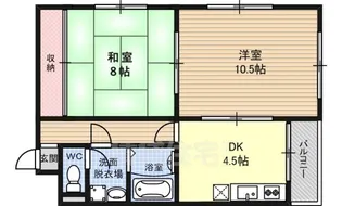 モリギハイツ【4階】の間取り
