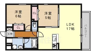 Eins Berg【3階】の間取り