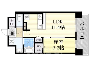 ソレイユ ルヴァン【3階】の間取り