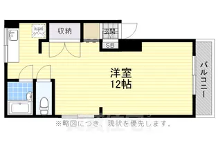 フラット御器所【1階】の間取り