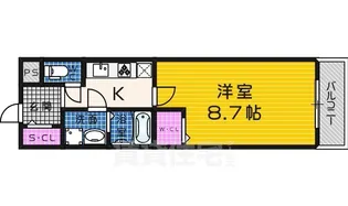 大阪府堺市堺区香ヶ丘町1丁【アパート】の間取り