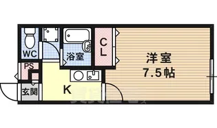 サンホーム富田林【2階】の間取り