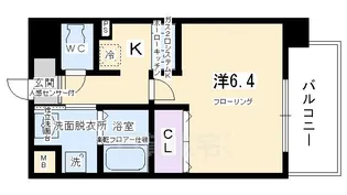 カスタリア京都西大路(旧フォレシティ西大路)【4階】の間取り