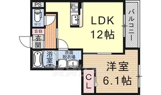 フェリシア【2階】の間取り