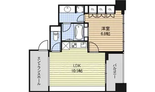 IZUMI1【10階】の間取り