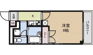 アンプルールフェールVert【2階】の間取り