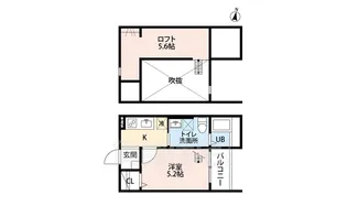 ブランフィーユ【1階】の間取り