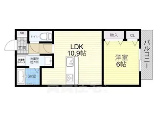 D’sフォレスト【2階】の間取り