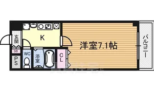 コンセール裕恵【9階】の間取り
