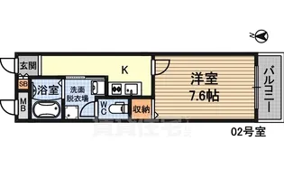 淡路松本レジデンス【2階】の間取り