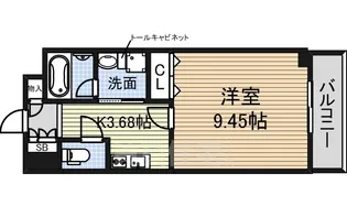 グラン・アベニュー白川公園【11階】の間取り