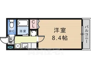 白鷺TKハイツ2号館【3階】の間取り