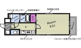 ルクレ新栄レジデンス【3階】の間取り