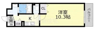 PMA塚本弐番館【2階】の間取り
